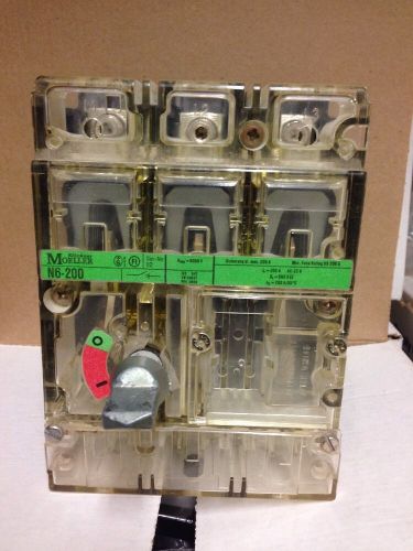 KLOCKNER MOELLER Electric N6-200 Discinnect Switch 200A