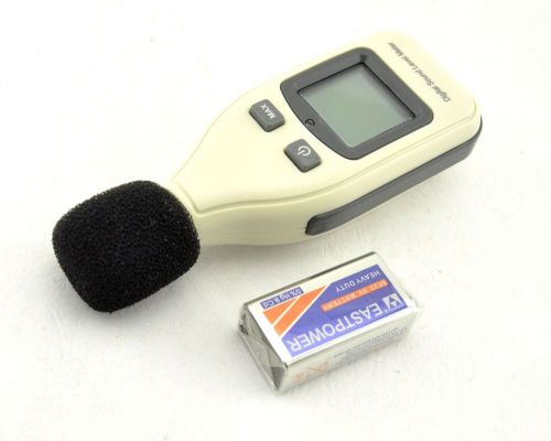 Mini Digital LCD Sound Noise Level Meter Tester 30-130dB Decibel Pressure GM1351