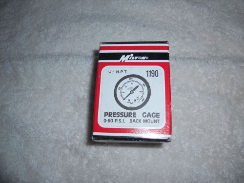 Milton 1190 presure gage for compresor for sale