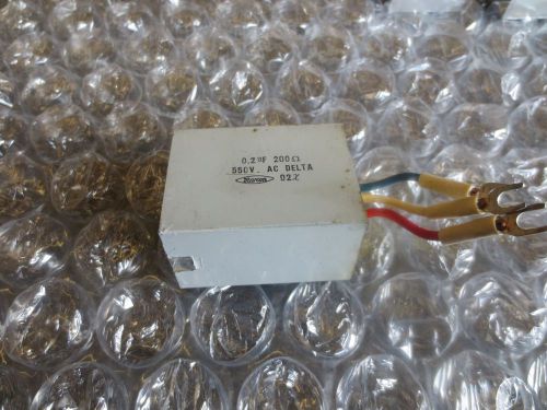 HITACHI SEIKI HiTURN 2520 CNC LATHE MARCON 0.2uF 550V AC DELTA 02X CAPACITOR