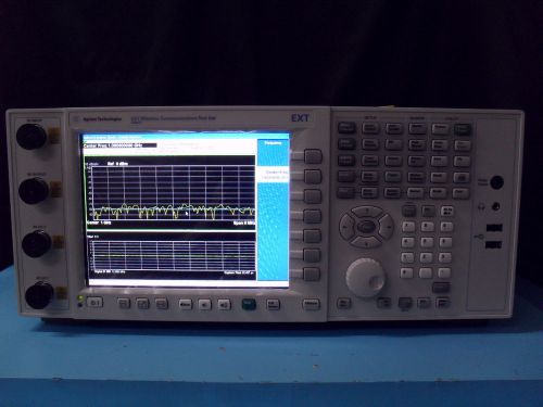 Agilent e6607b w/lte opt. - ext wireless comms. test set for sale