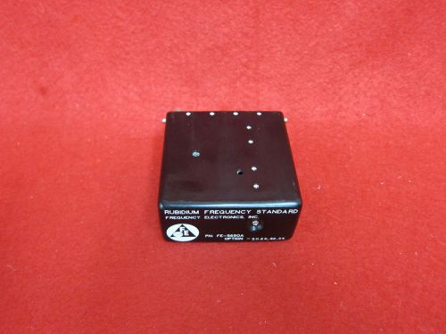 Frequency Electronics FE 5650A 5MHz -20MHz Rubidium Frequency Standard No Output