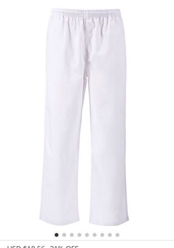 Newshine Berkeley Unisex Classic Chef Baggy Pants Black White