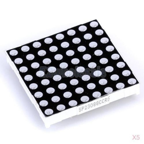 5PCs New 8 x 8 Bicolor Dot-Matrix LED Display Red Green Common Anode 24pin