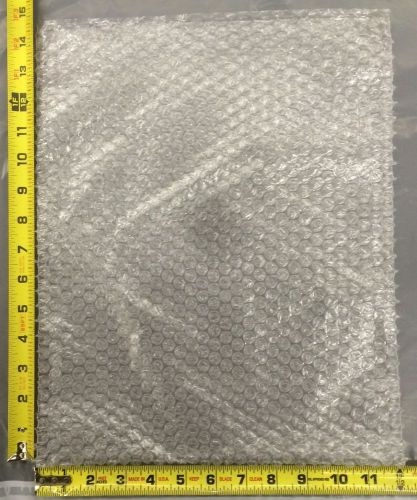 10 - 12x14.5 Clear Straight Cut / Open End Bubble Out Pouches / Bubble Wrap Bags