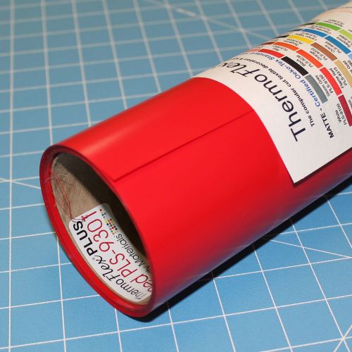 Thermoflex plus 15&#034; by 5 feet red thermo flex for sale