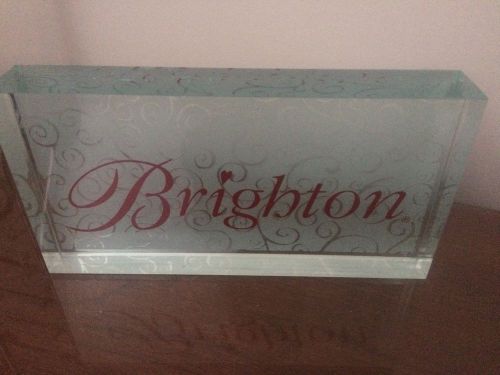 BRIGHTON DISPLAY CASE PLAQUE