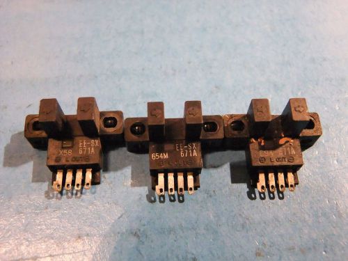 Lot of 10 pcs. OMRON EE-SX671A (EESX671A) Sensors Used