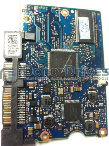 HDS721025CLA382, 0A72937 BA3321B, 0F10379, JPT39C, Hitachi SATA 3.5 PCB + Servic