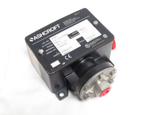 Ashcroft b420s pressure switch 15a 125/240vac 60psi 4.0kg/cm2 **nnb** for sale