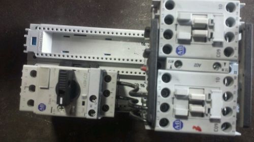 Allen Bradley reversing contactor set.