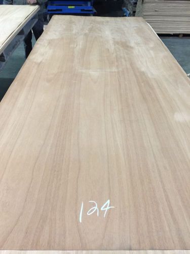 Wood Veneer Mahogany 48x120 1pc total 10Mil Paper Backed &#034;EXOTIC&#034;WCW 124