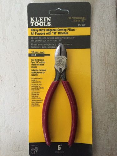 Klein Tools D252-6SWKLE 6 Inch Heavy-Duty Diagonal-Cutting Pliers - All Purpose