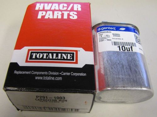 GENTEQ 97F9002BZ3 P291-1003 10UF 370VAC HVAC/R RUN CAPACITOR NIB