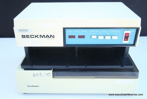 BECKMAN PARAGON ELECTROPHORESIS SYSTEM INCUBATOR AND DRYER