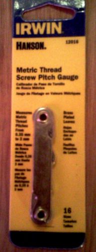 MetricThread Screw Pitch Gauge