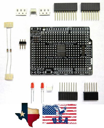 SchmartBoard 0.65mm pitch SOIC !!SMT Protoshield Arduino!! DIY! MAKERS!