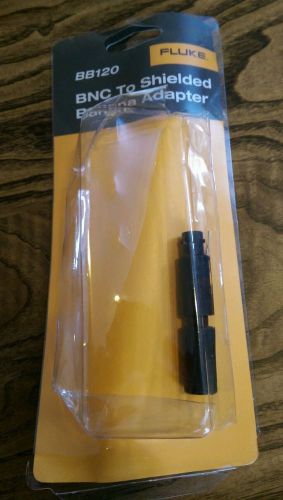 Fluke BB120 Shielded Banana to Female BNC Adapter