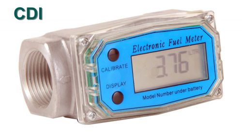 Turbine Digital Diesel Fuel Flow Meter, Digital Flow Meter 1&#039;&#039;