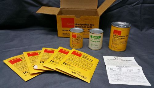 RARE!! NOS!!!  Vintage - Kodak - Direct Positive Film Developing Outfit kit