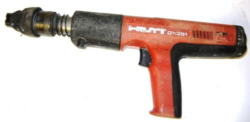 Hilti dx351 powder actuated nail fastner for sale
