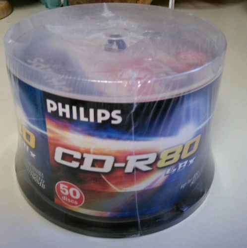 Philips CD_R80  , Pack of 50 700MB Discs