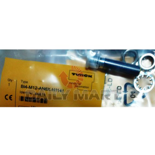 Turck bi4-m12-an6x-h1141 inductive proximity barrel sensor switch 10-30vdc new for sale