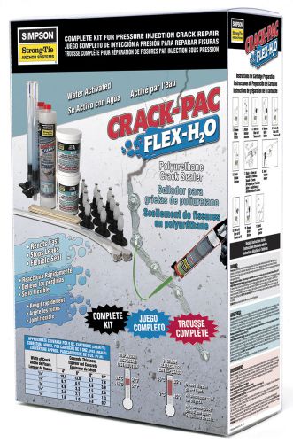 SIMPSON &#034;FLEX&#034; CRACK PAC POLYURETHANE INJECTION KIT - NEW- CPFH09KT