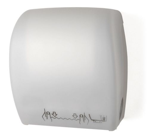 Palmer Fixture Mechanical Auto Cut Roll Towel Dispenser White