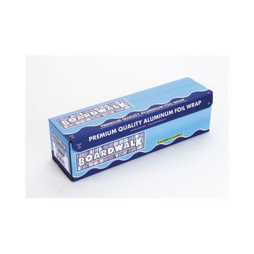 Boardwalk 18&#034; heavy-duty aluminum foil roll in silver for sale