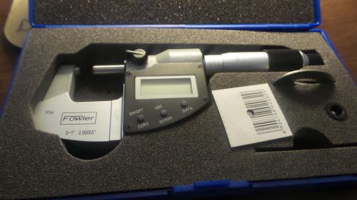 Fowier      digital mircometer 0-1 Brand New