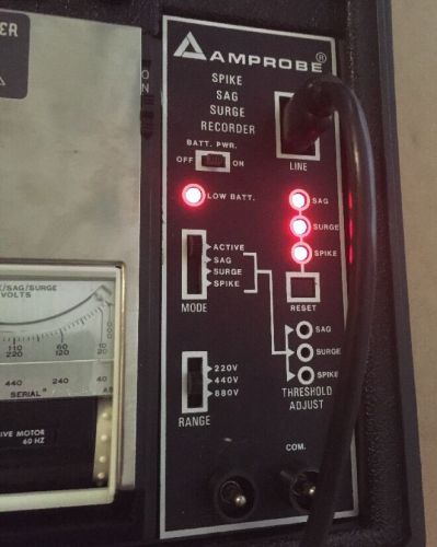 Amprobe AC Volt Ammeter Chart Recorder Tested