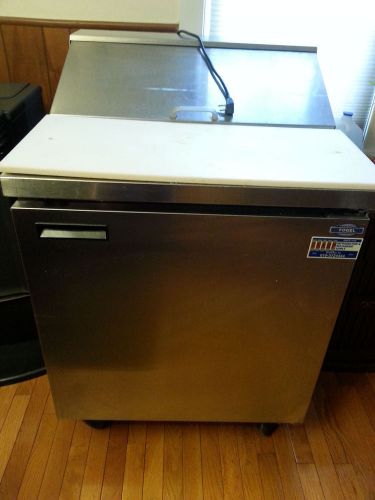 Used Fogel 2 Door Sandwich Salad Prep Unit Refrigerator Cooler