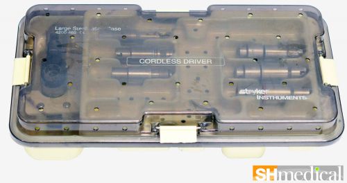 STRYKER 4200 Cordless Driver 2 System Tray Set