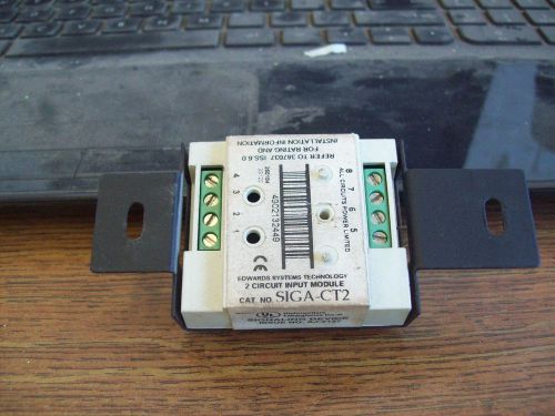 EST Edwards 2 Circuit Input Module Siga CT2 Fire Alarm