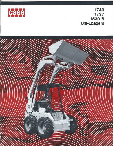 Equipment Brochure - Case - 1530B 1737 1740 - Uni-Loader - c1971 (E2143)