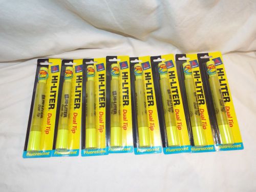 Lot of 8 Avery Dual Tip High-Liter Pens NIP