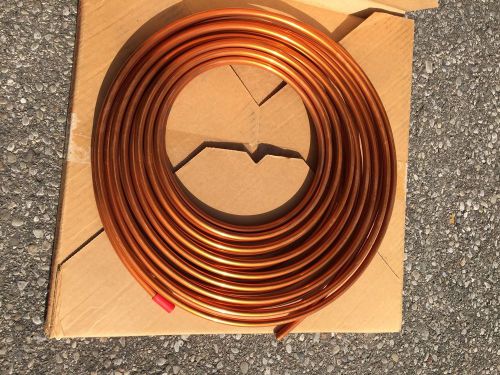 5/16 50&#039; OD Copper Refrigerator Coil, 50 Foot Soft Copper Refrigerator Tubing