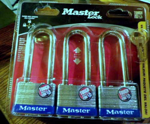 Master Lock 3-PK 2 1/2 64mm Shackle