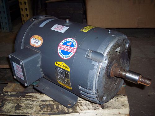 Baldor Electric Motor 7 1/2 Horsepower JMM3709T - Gray