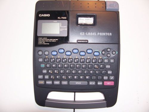 Casio KL-7000 Label Thermal Printer