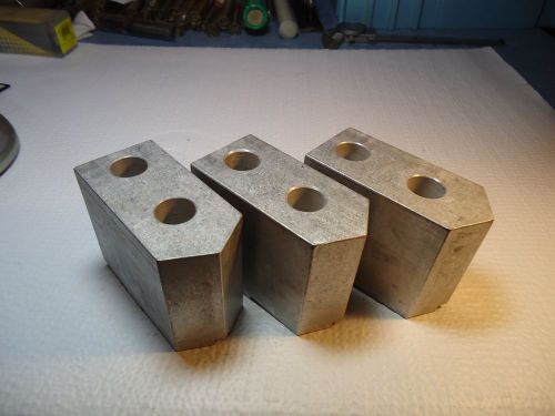 Aluminum soft jaws for 6&#034;  three jaw chuck for sale