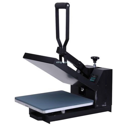 Digital clamshell heat press transfer t-shirt sublimation machine 38cm x 38cm r for sale