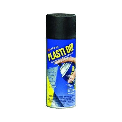 Performix 11203 Plasti Dip Black Multi-Purpose Rubber Coating Aerosol - 11 oz.