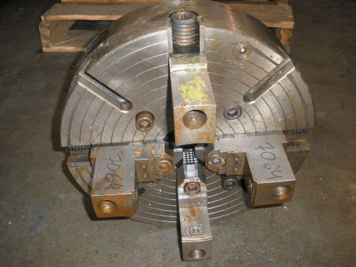 Engine Lathe 4 Jaw Chuck 15” Dia. x 3  1/4 ” ID A1-8” Mount Sweden