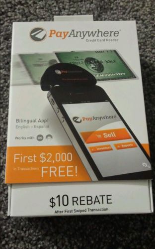 Payanywhere Credit Card Reader -- Free Shipping*** NEW***