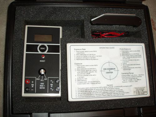 Radcal Corporation Dosimeter Ratemeter Timer model 3036 / DISK MAS-1 meter / kvp