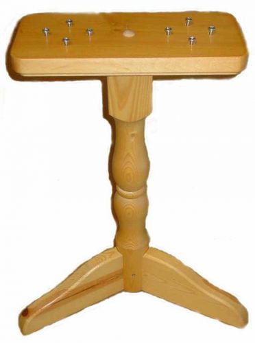 Wood stand for gumball machines