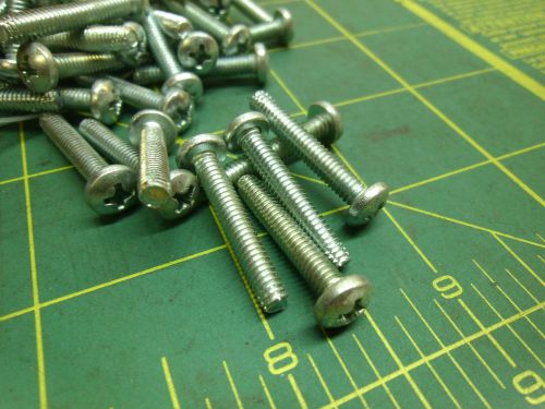 8-32 X 1 ROUND HEAD MACHINE SCREWS BOLTS SELF TAPPING (QTY 104) #4438A