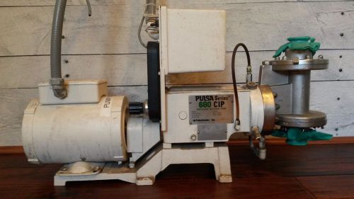 PULSA 680 AND RELIANCE 1/2 HP MOTOR W/ E. STROKE ACTUATOR PULSAFEEDER WASHDOWN